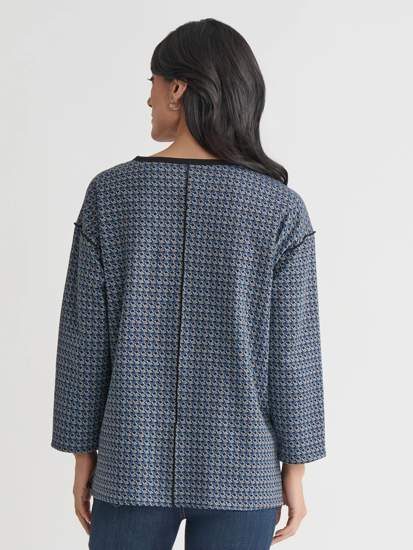 Binding Edge Top, Serenity Knit - Image 4