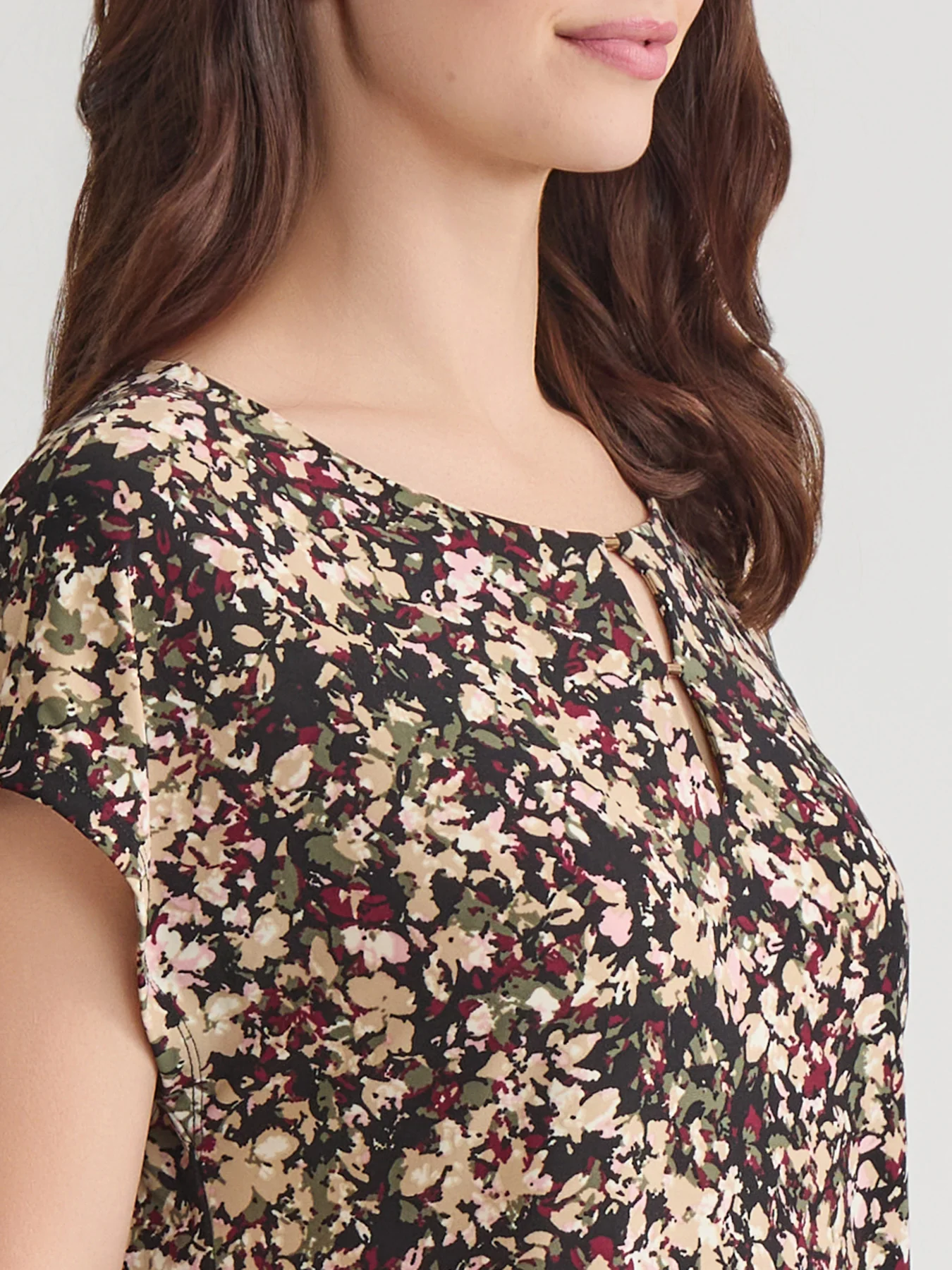 Extended Shoulder Pullover Top - Image 3