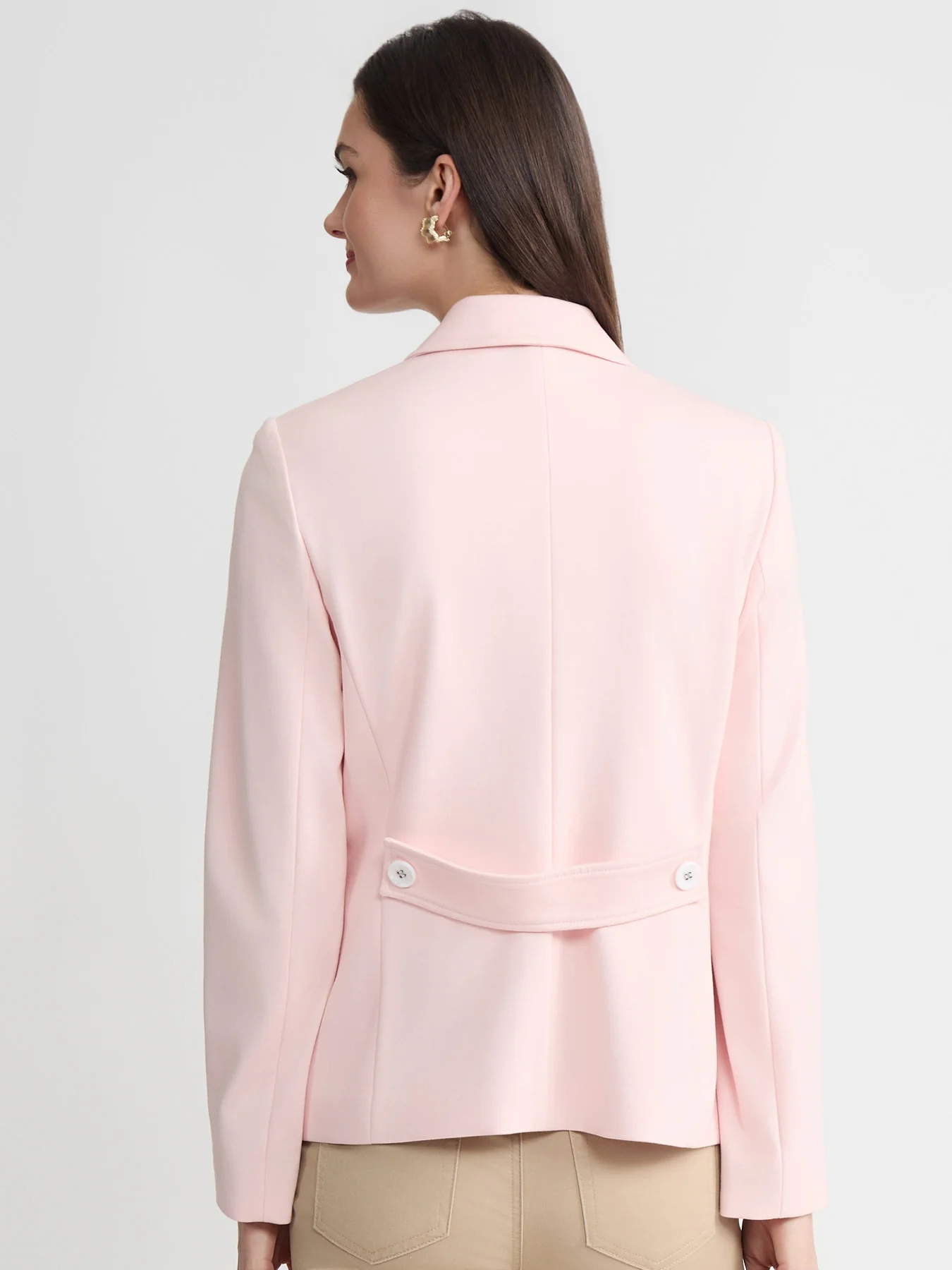 Faux Double Breasted Jacket, Modern Compression - Image 4