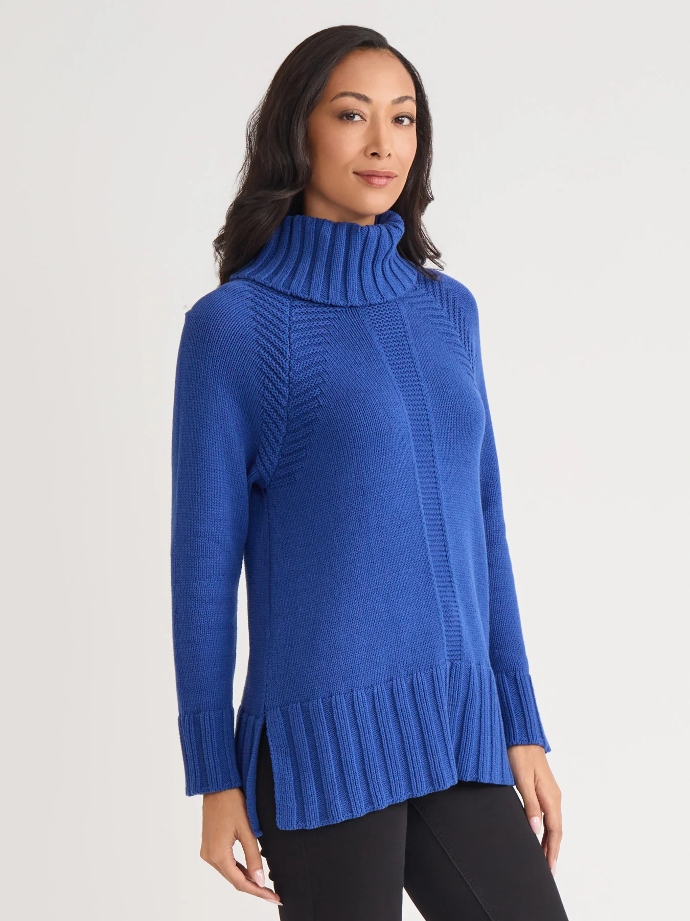 Herringbone Detail Sweater - Image 2