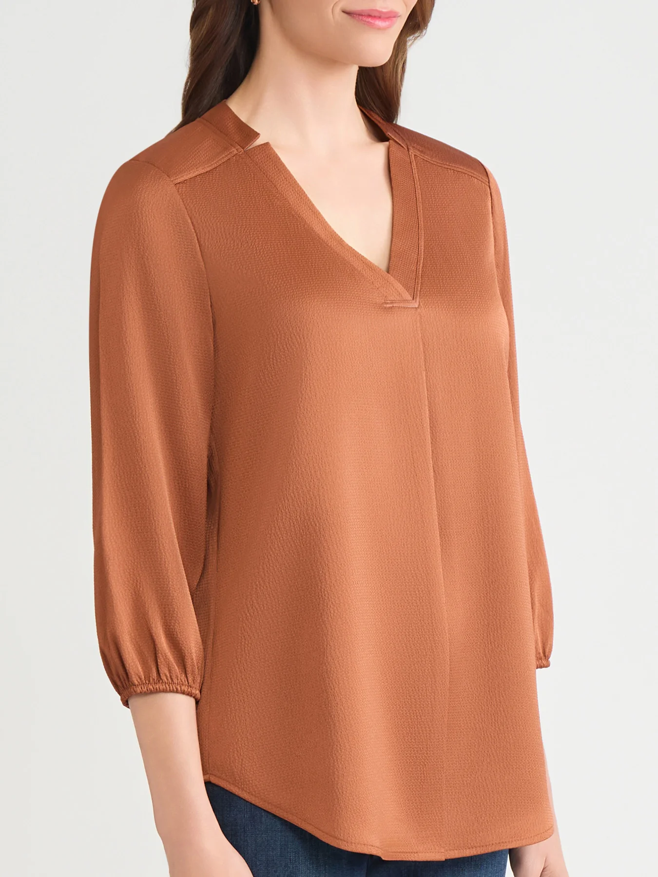 Kelly Blouse, Hammered Satin - Image 3