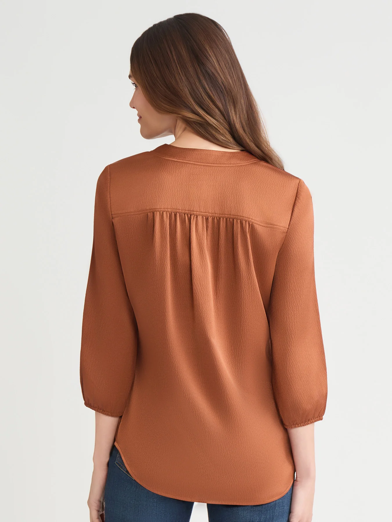 Kelly Blouse, Hammered Satin - Image 4