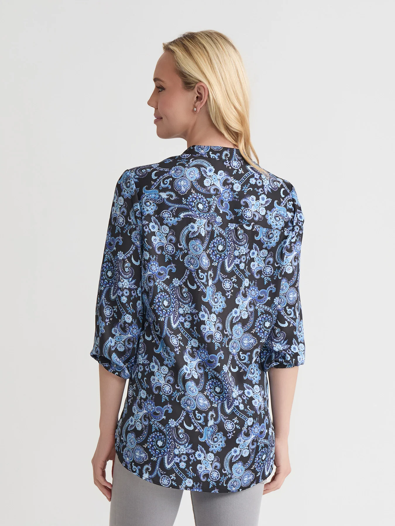 Kelly Blouse, Satin Twill - Image 4