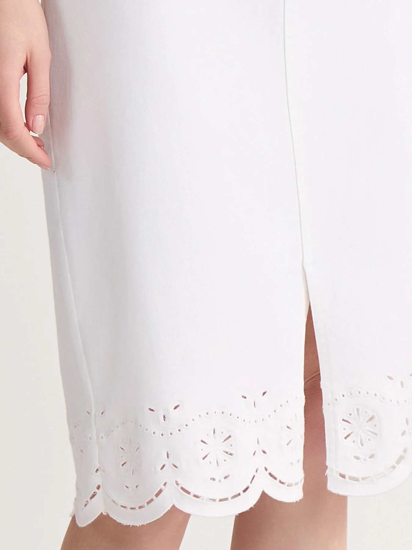 Lexington Embroidered Midi Skirt - Image 3