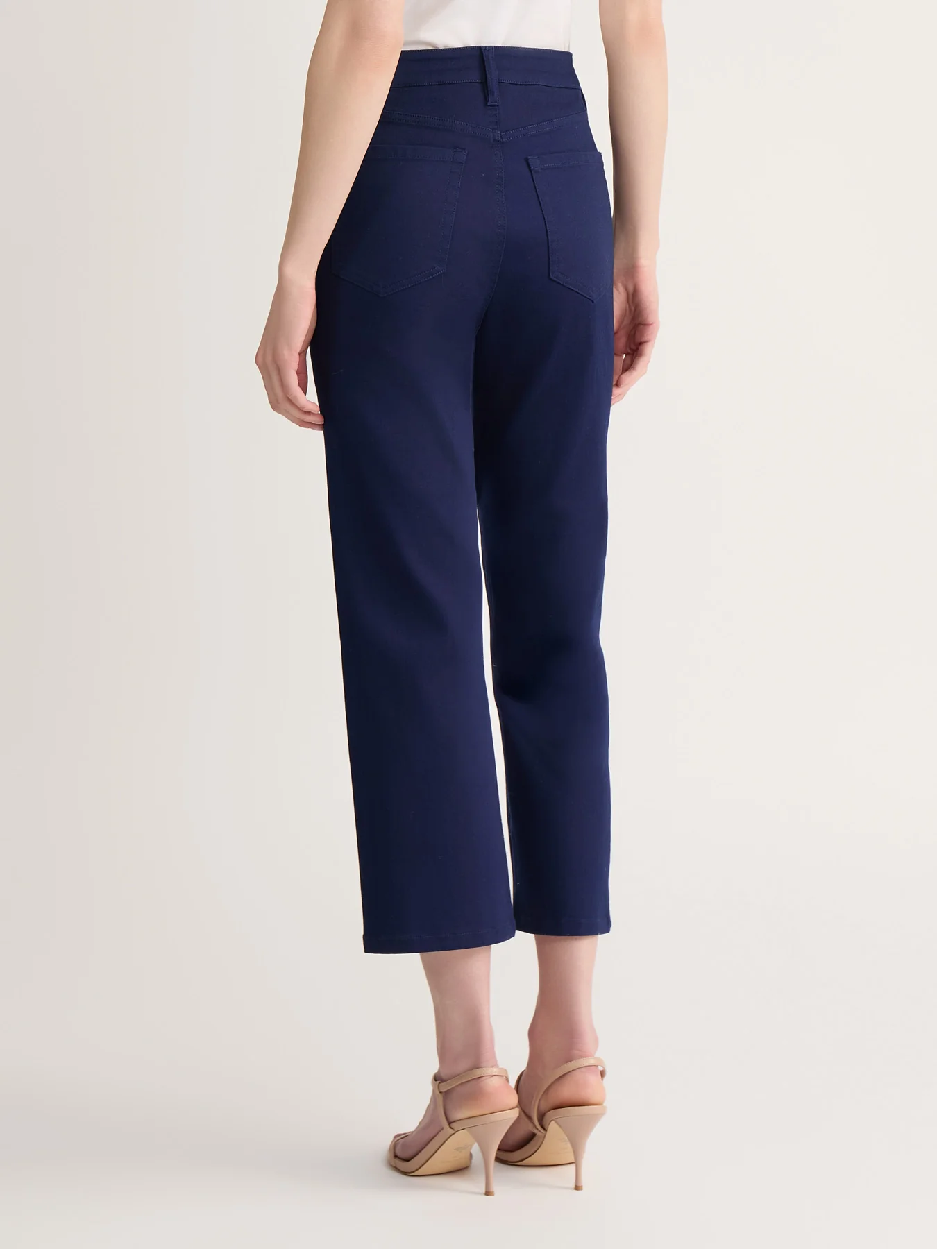 Plus Lexington Straight Leg Cropped Jeans - Image 3