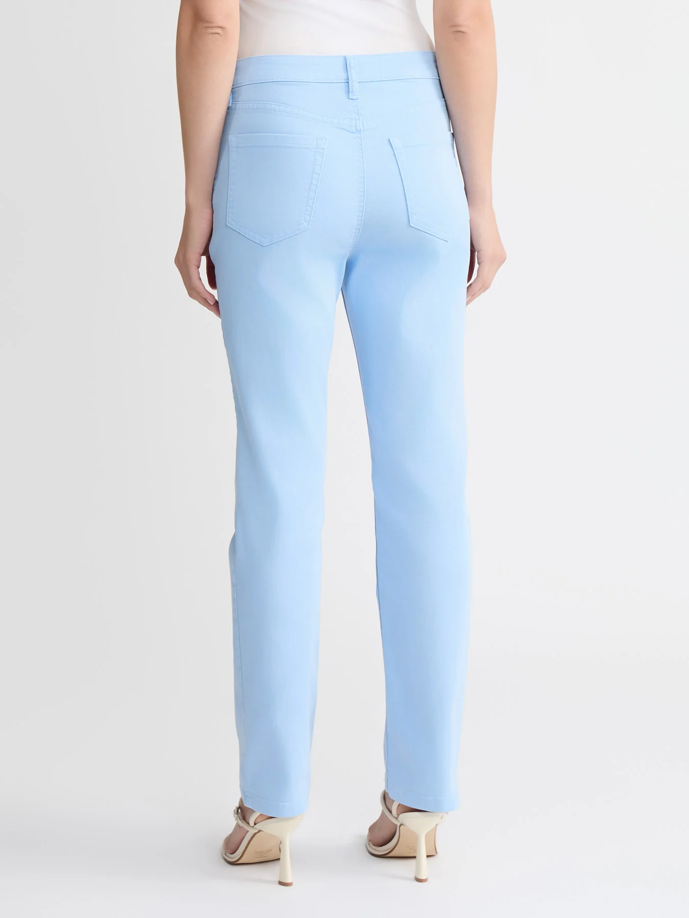 Plus Lexington Straight Leg Jeans, Breeze Blue - Image 3