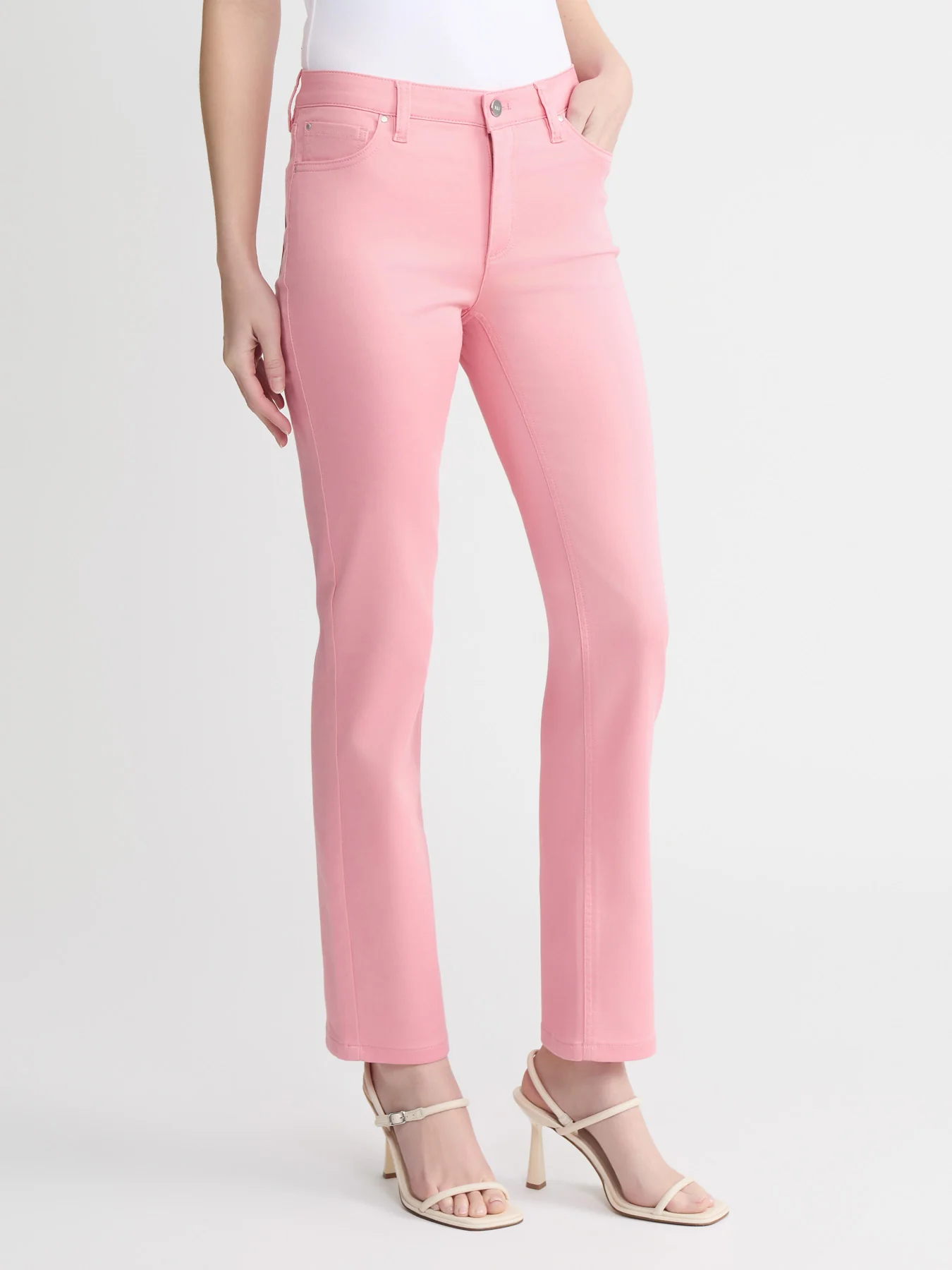 Lexington Straight Leg Jeans, Coral Canyon - Image 2