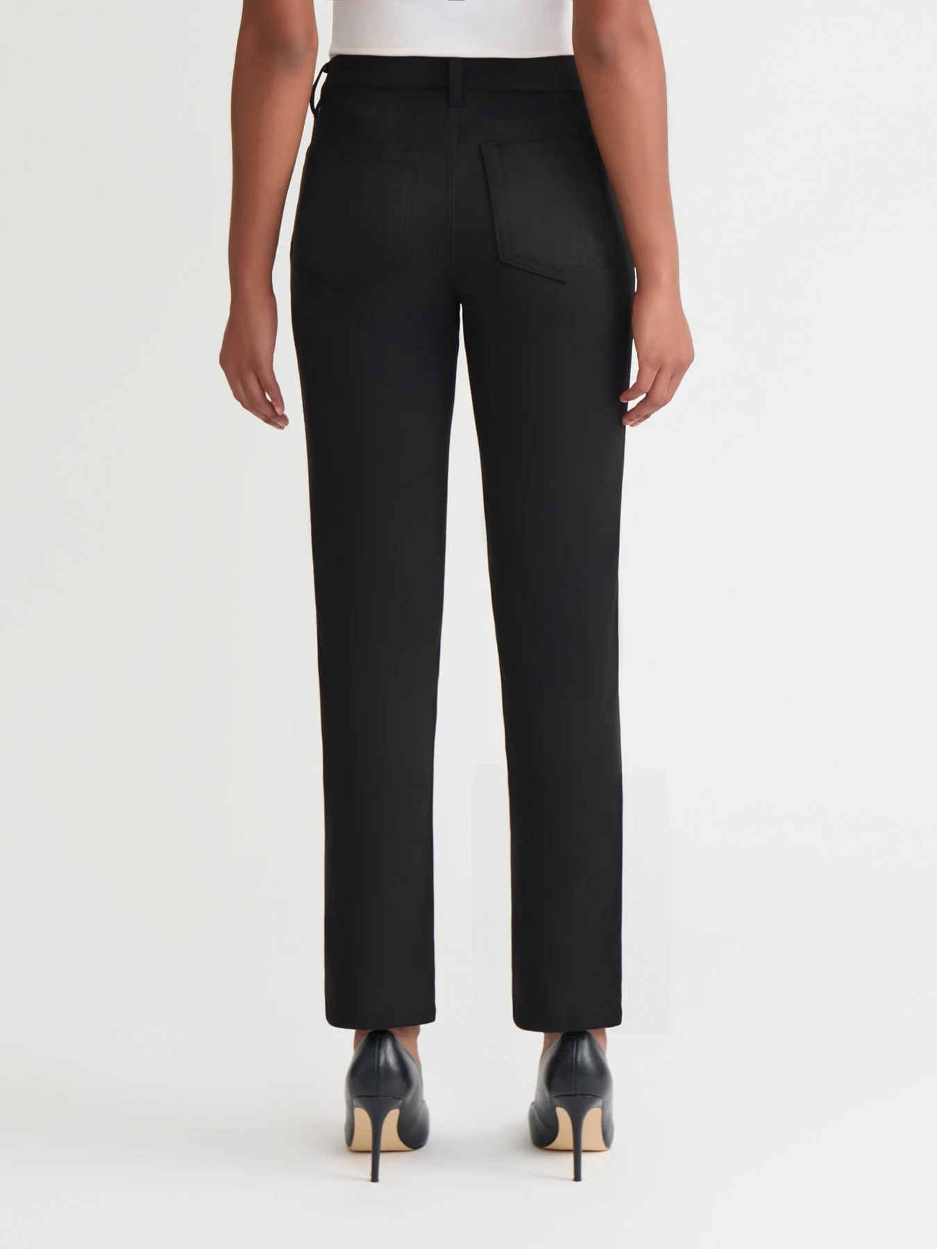 Lexington Straight Leg Pants, Scuba Suede - Image 3