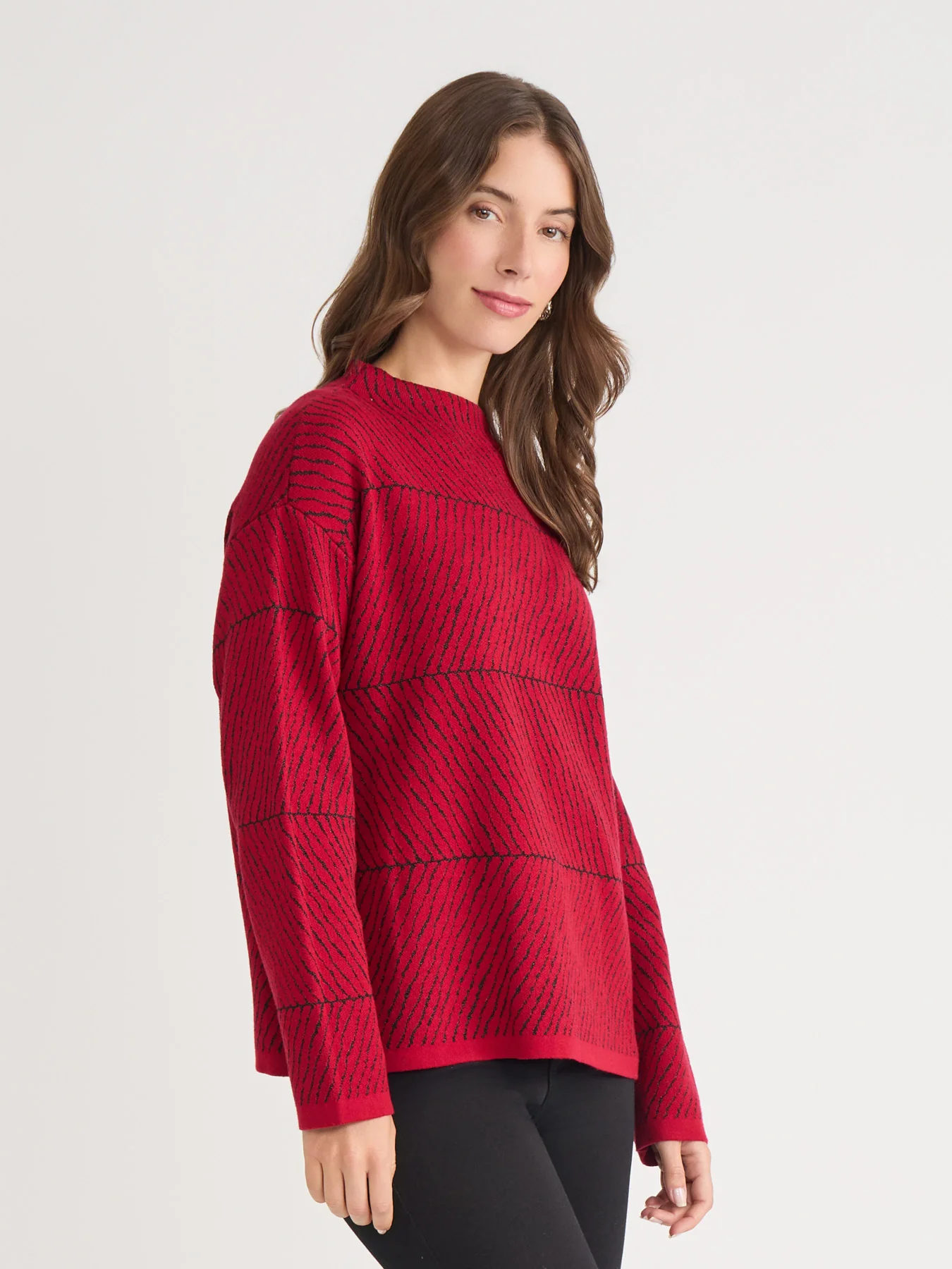 Lurex Crew Neck Sweater - Image 2