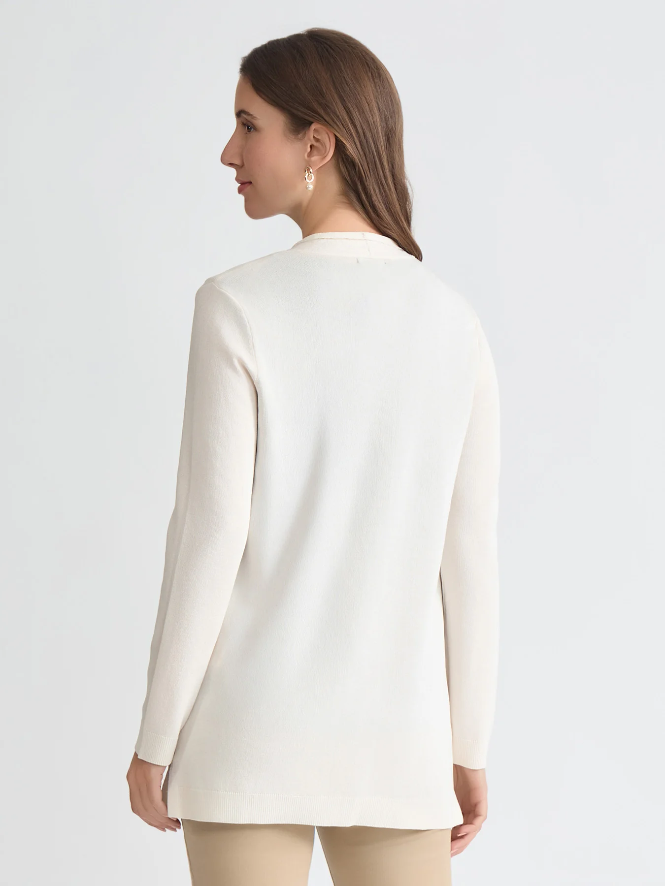 Open Front Icon Cardigan - Image 4