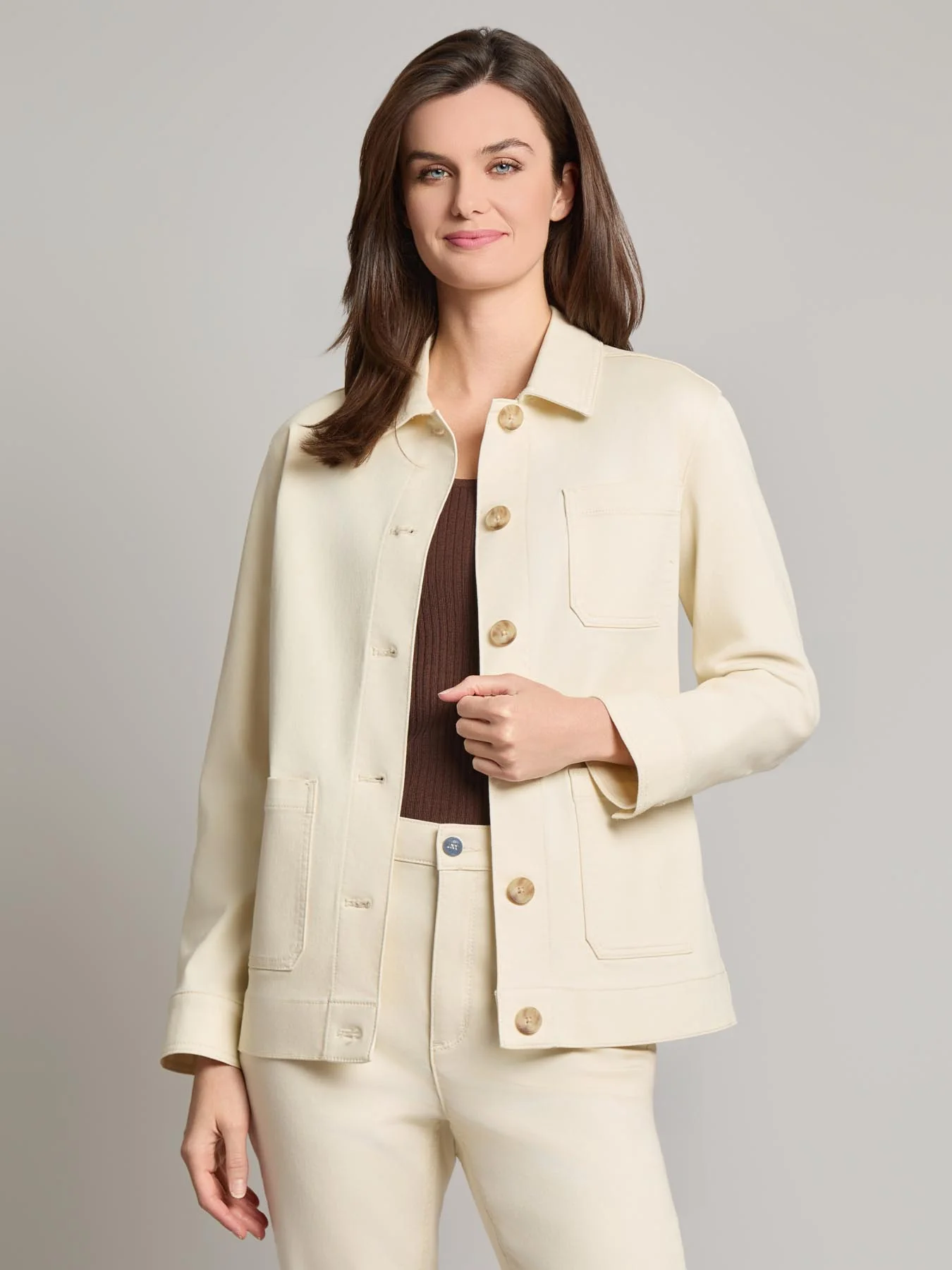 Patch Pocket Jacket, City Denim