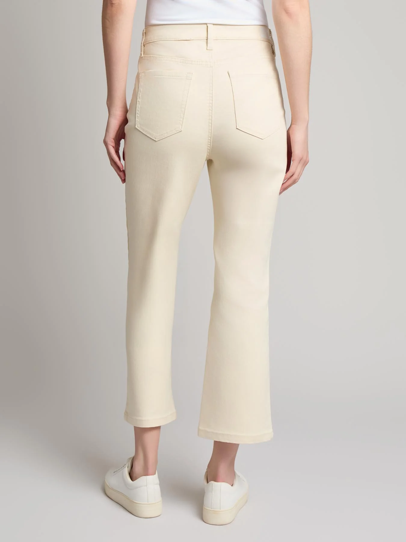 Lexington Cropped Kick Flare Jeans - Image 3