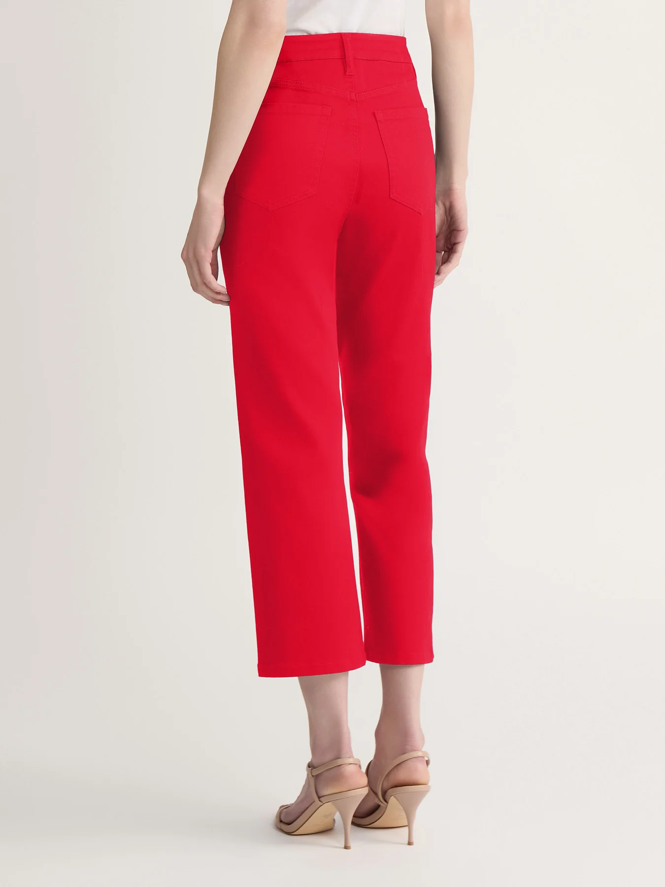 Lexington Straight Leg Cropped Jeans - Image 3