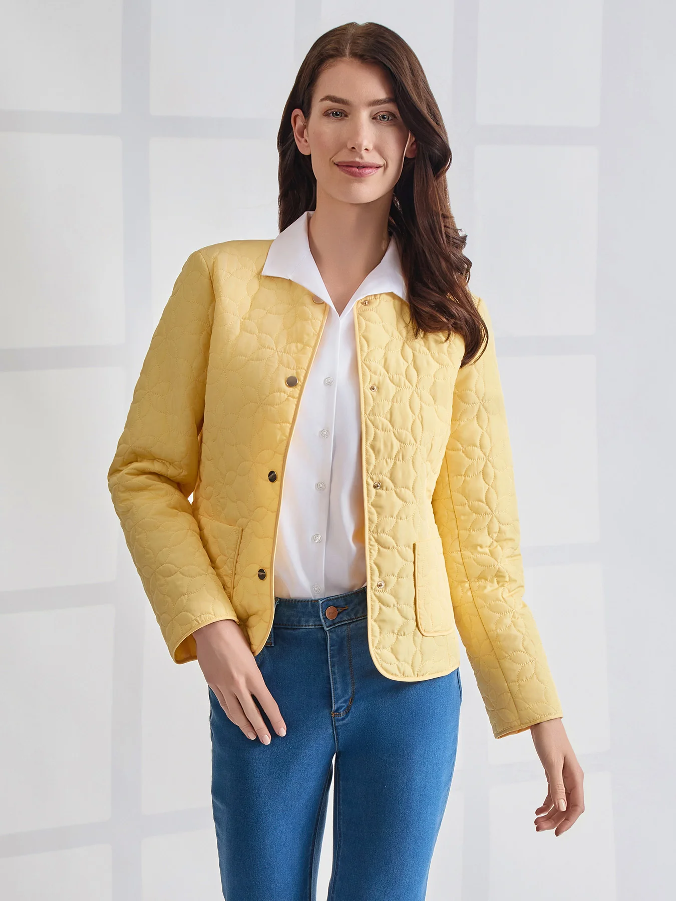 Quilted Flower Jacket