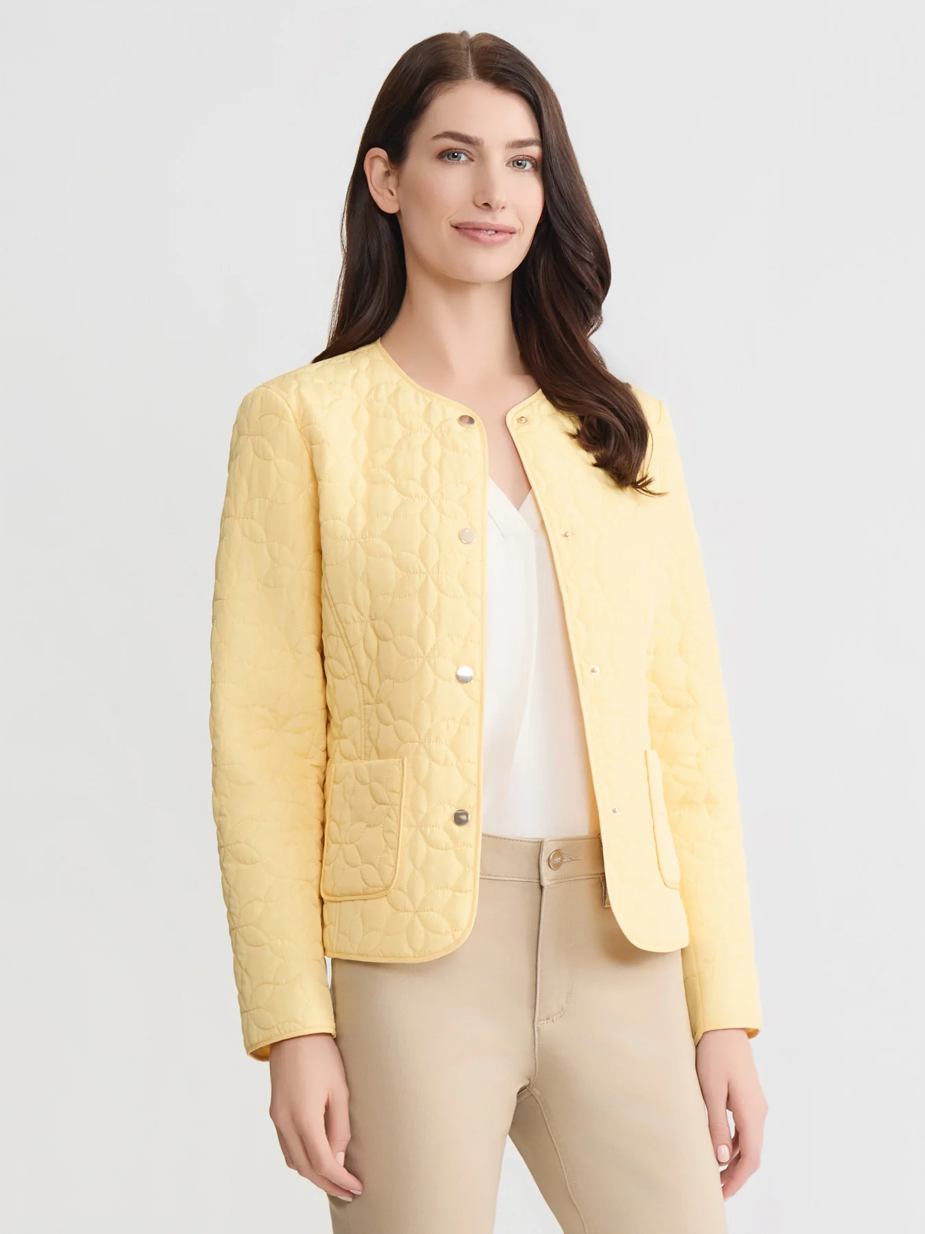 Quilted Flower Jacket - Image 3