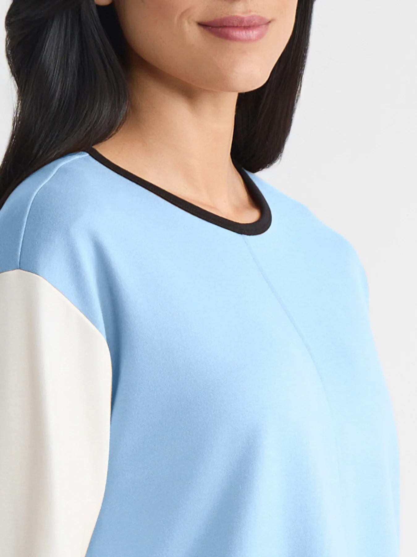 Petite Seam Detail Dolman Tunic - Image 3