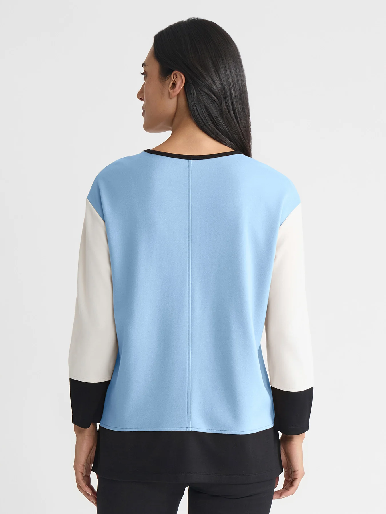 Petite Seam Detail Dolman Tunic - Image 4