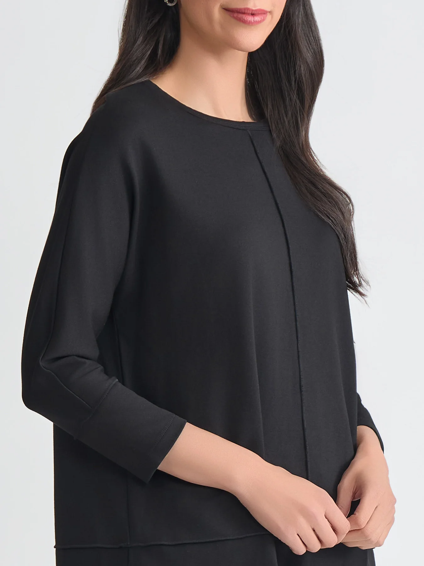 Petite Seam Detail Tunic, Serenity Knit - Image 3