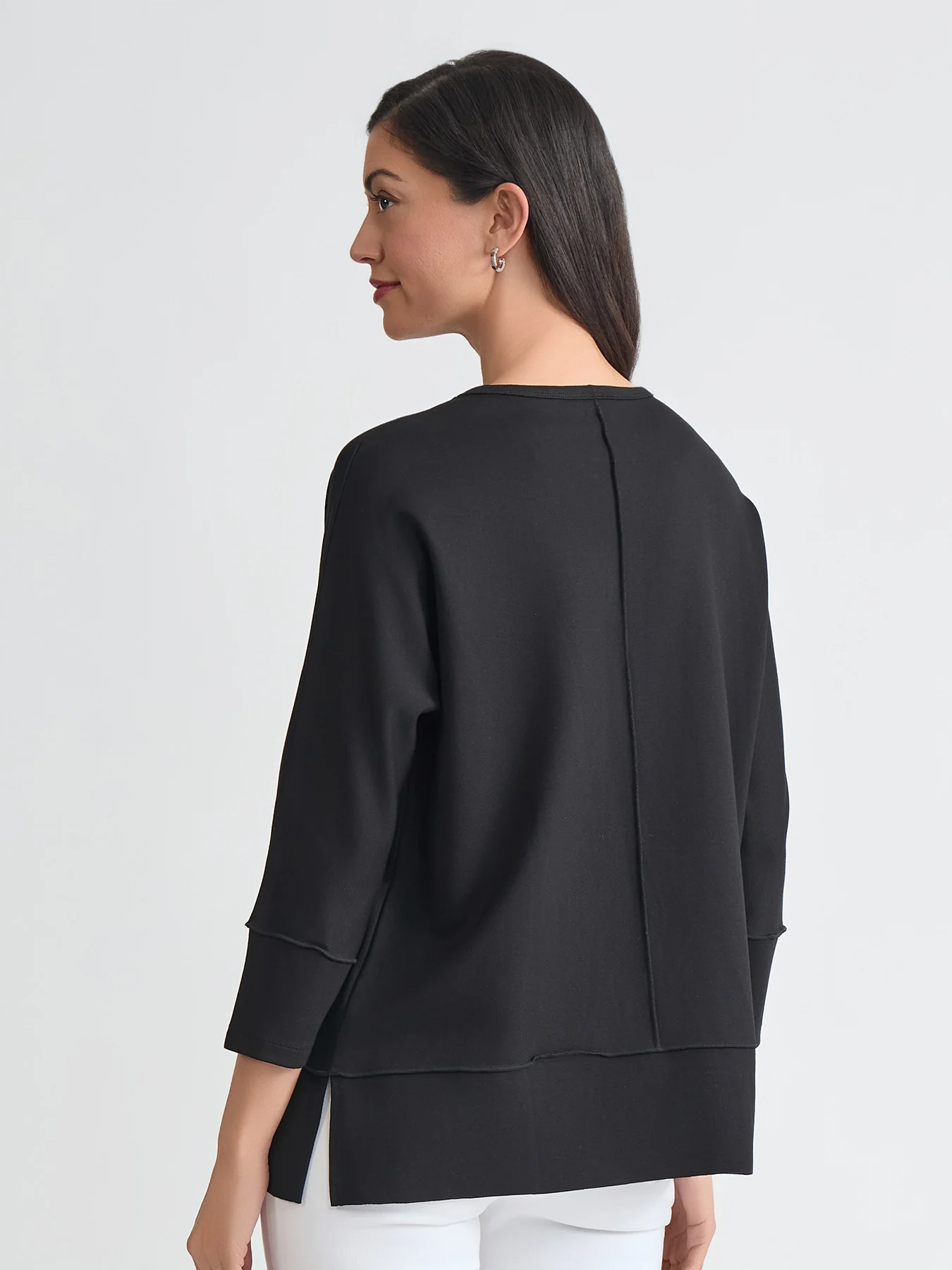 Petite Seam Detail Tunic, Serenity Knit - Image 4