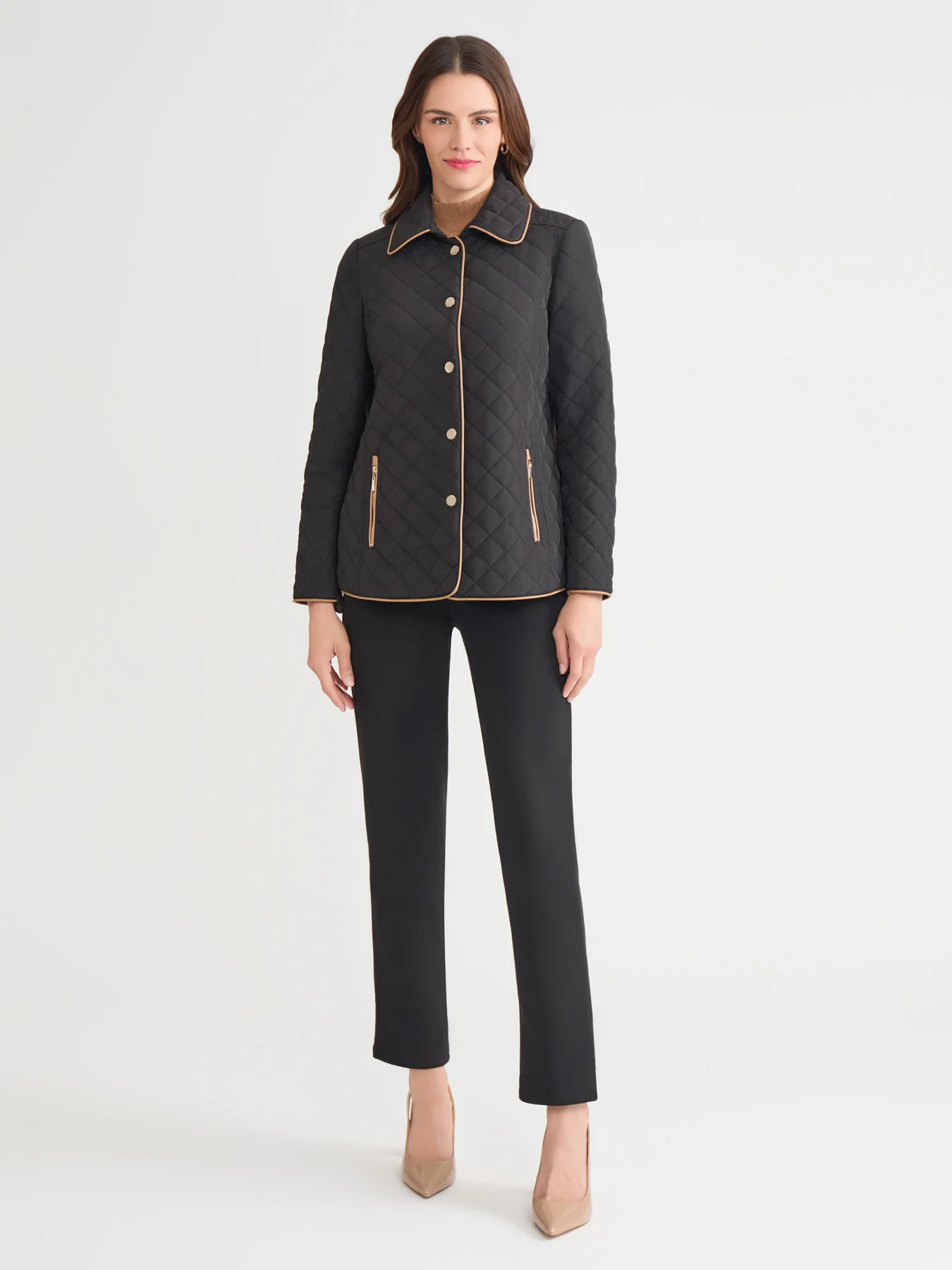 Five-Button Quilted Jacket - Image 6