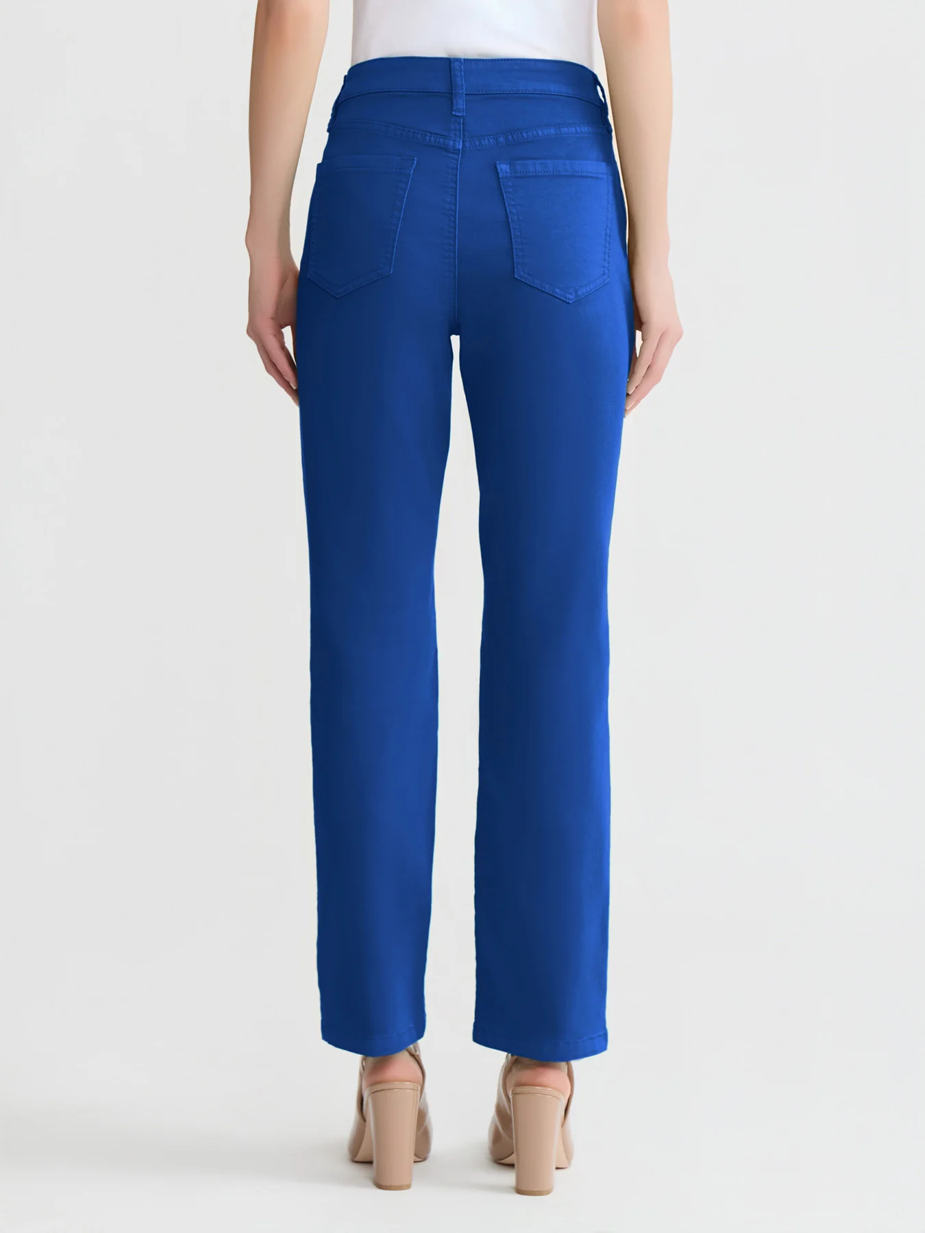 Plus Lexington Straight Leg Jeans, Sapphire - Image 3