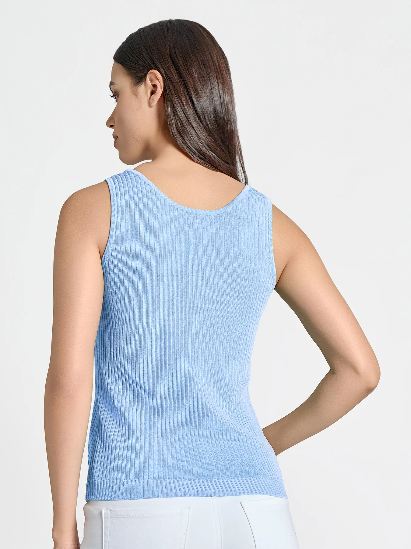 Plus Sutton Scoop Neck Tank Top - Image 3