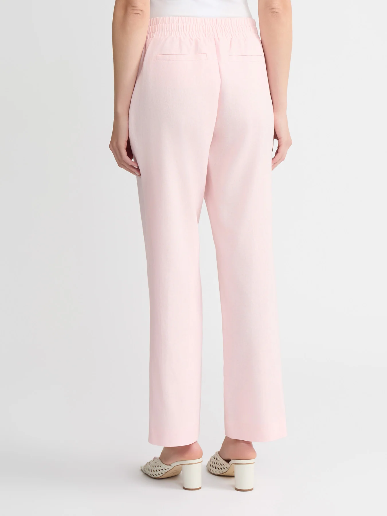 Pull-On Drawstring Pant, Linen - Image 3