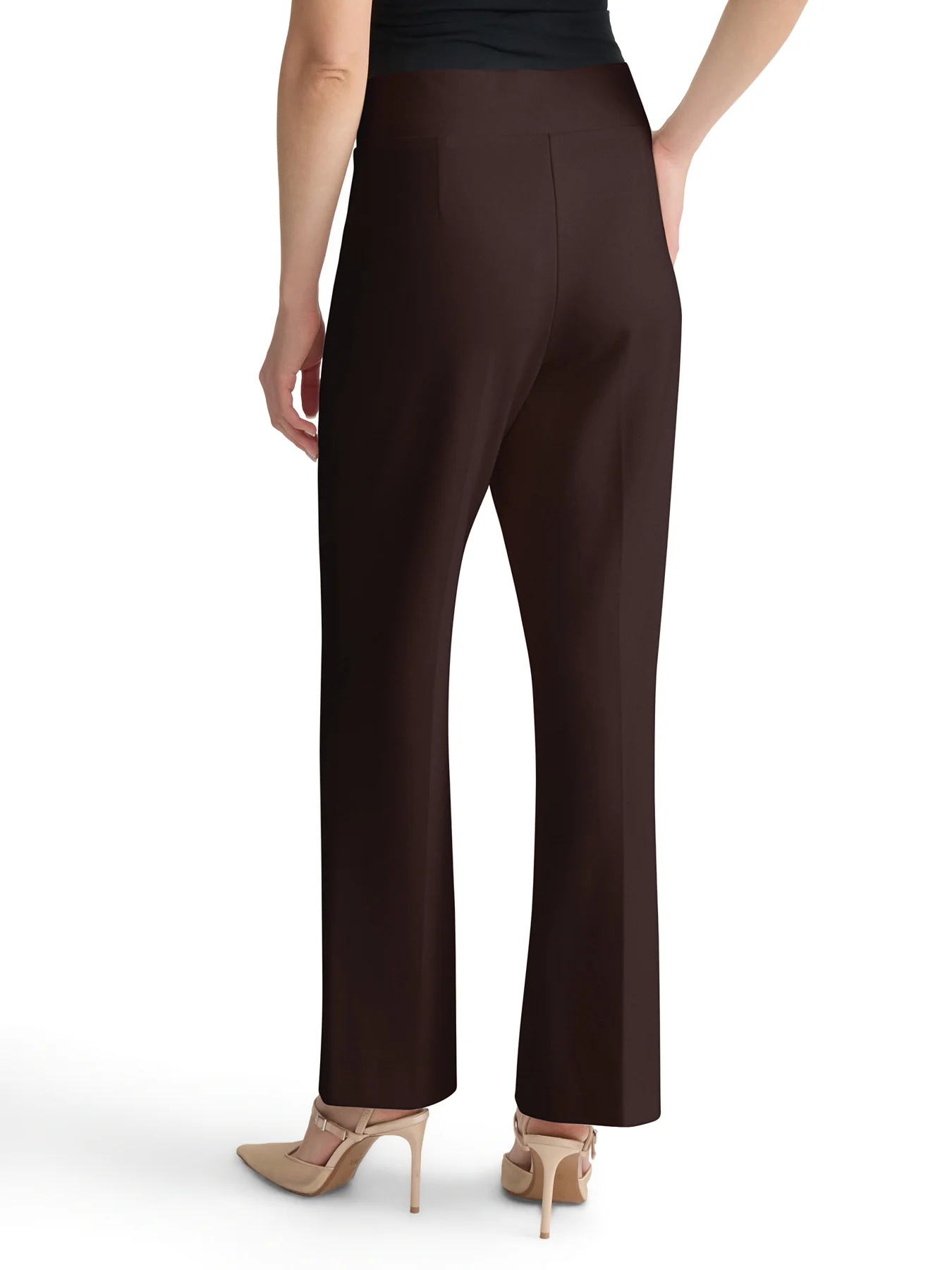Pull-On Pintuck Pants, Serenity Knit - Image 3