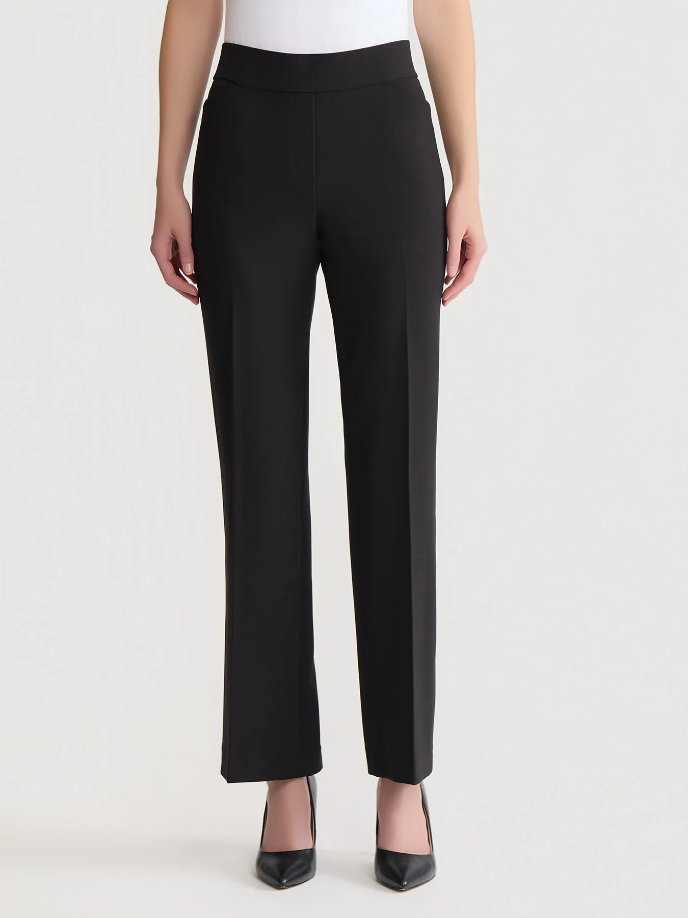 Pull-On Straight Leg Pant, Liberty Stretch