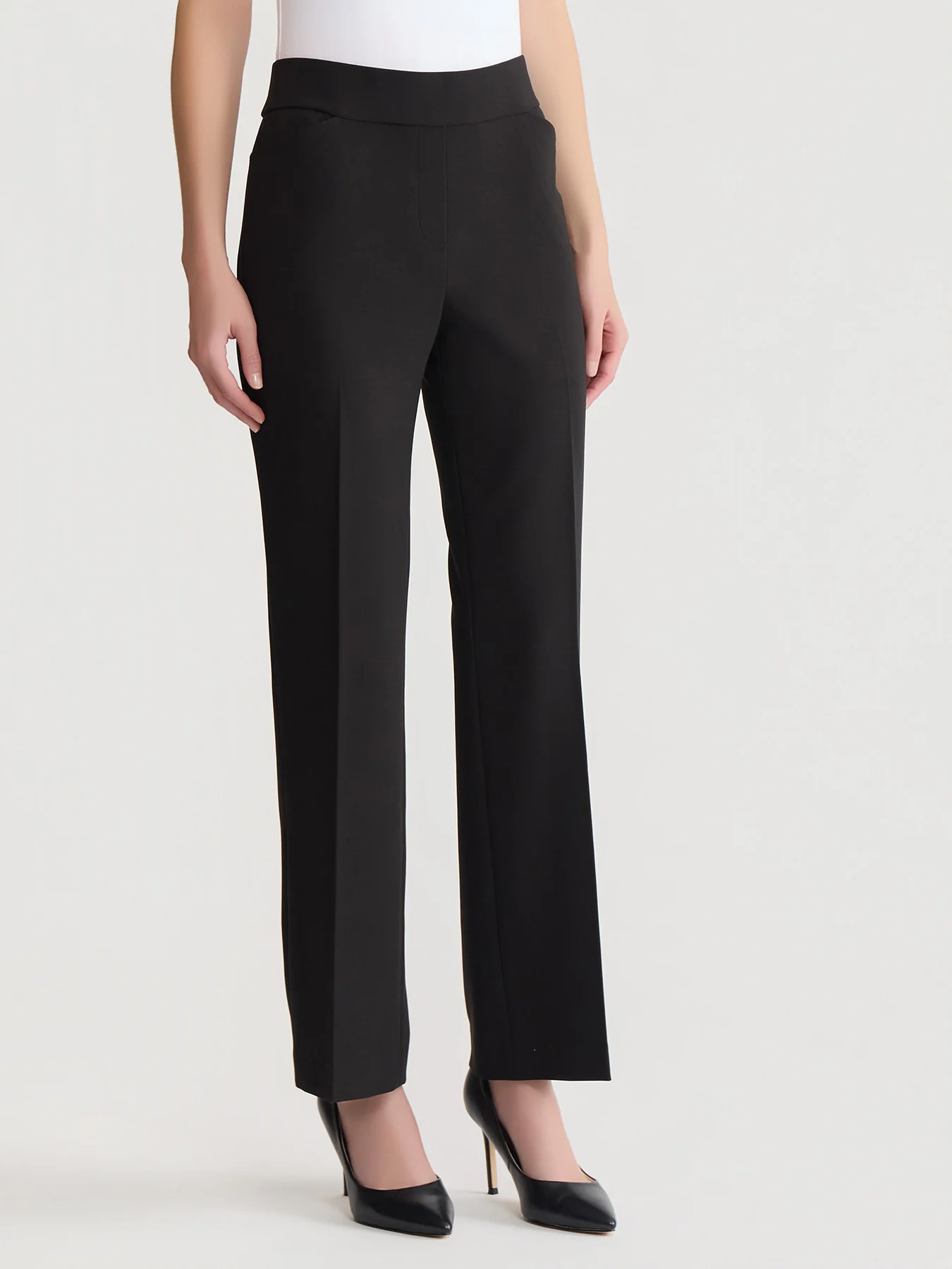 Pull-On Straight Leg Pant, Liberty Stretch - Image 2