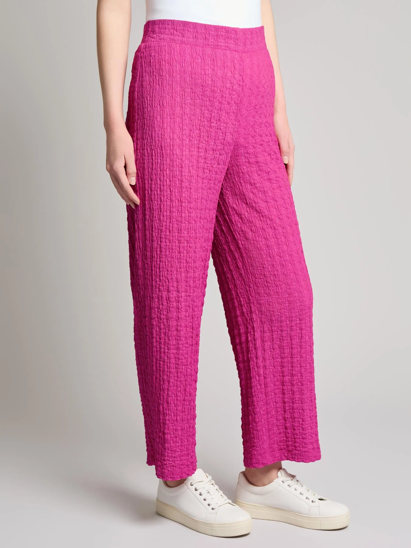 Pull-On Wide Leg Cropped Pant - Image 2
