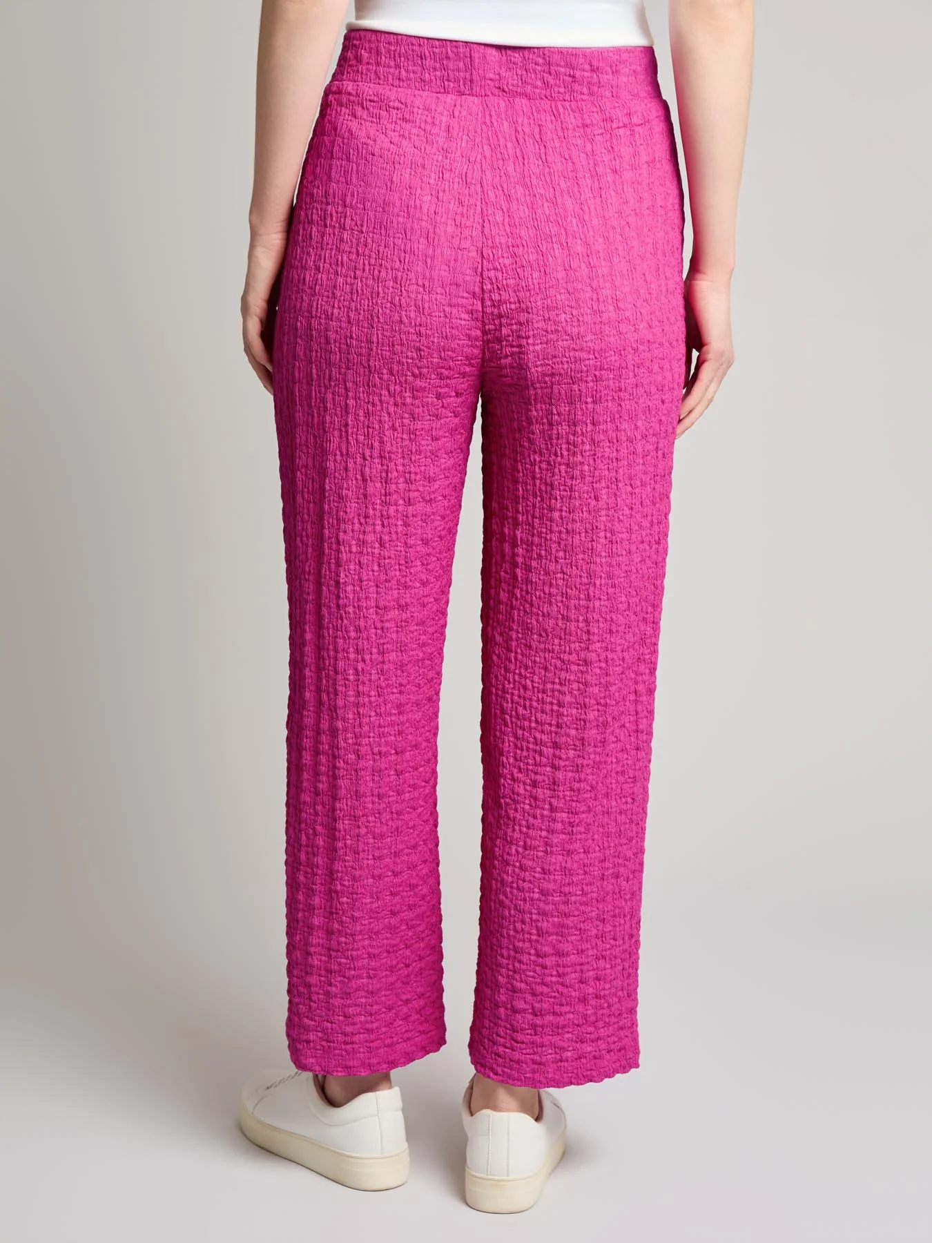 Pull-On Wide Leg Cropped Pant - Image 3