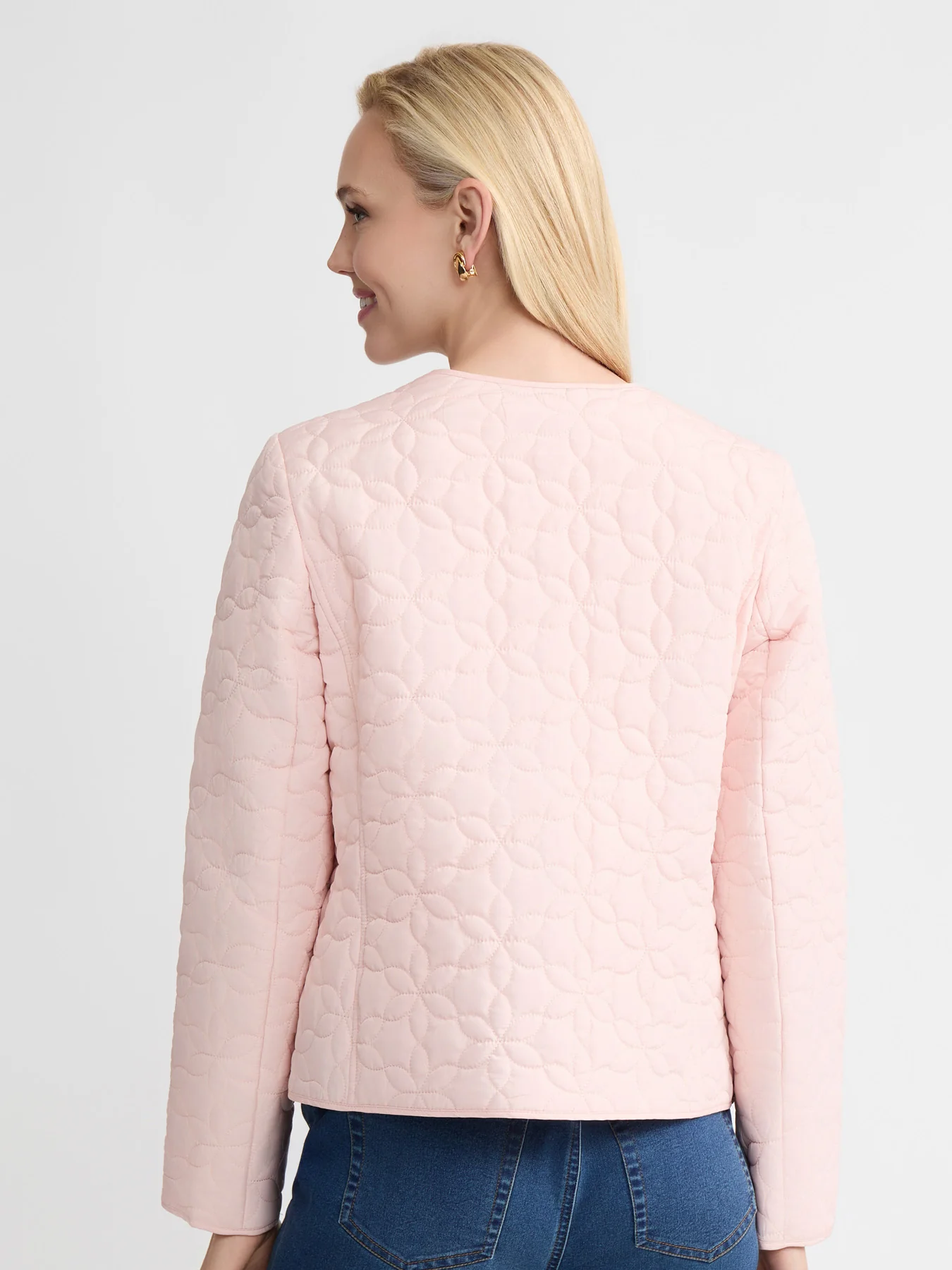 Quilted Flower Jacket - Image 4