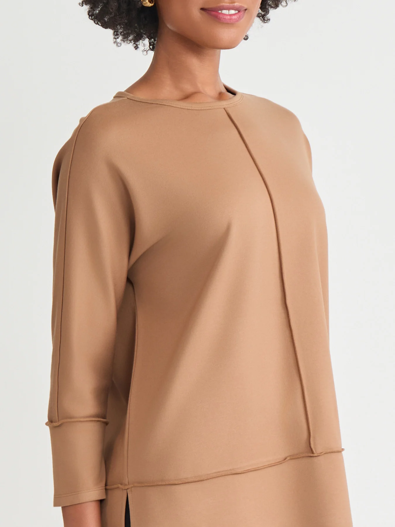 Seam Detail Dolman Tunic, Serenity Knit - Image 3