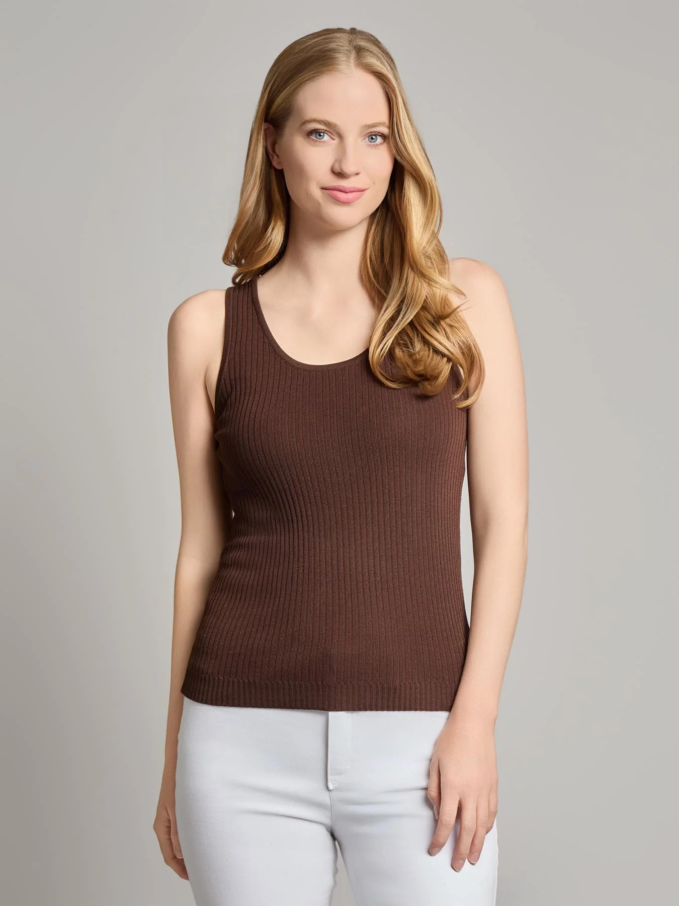 Sutton Scoop Neck Tank Top