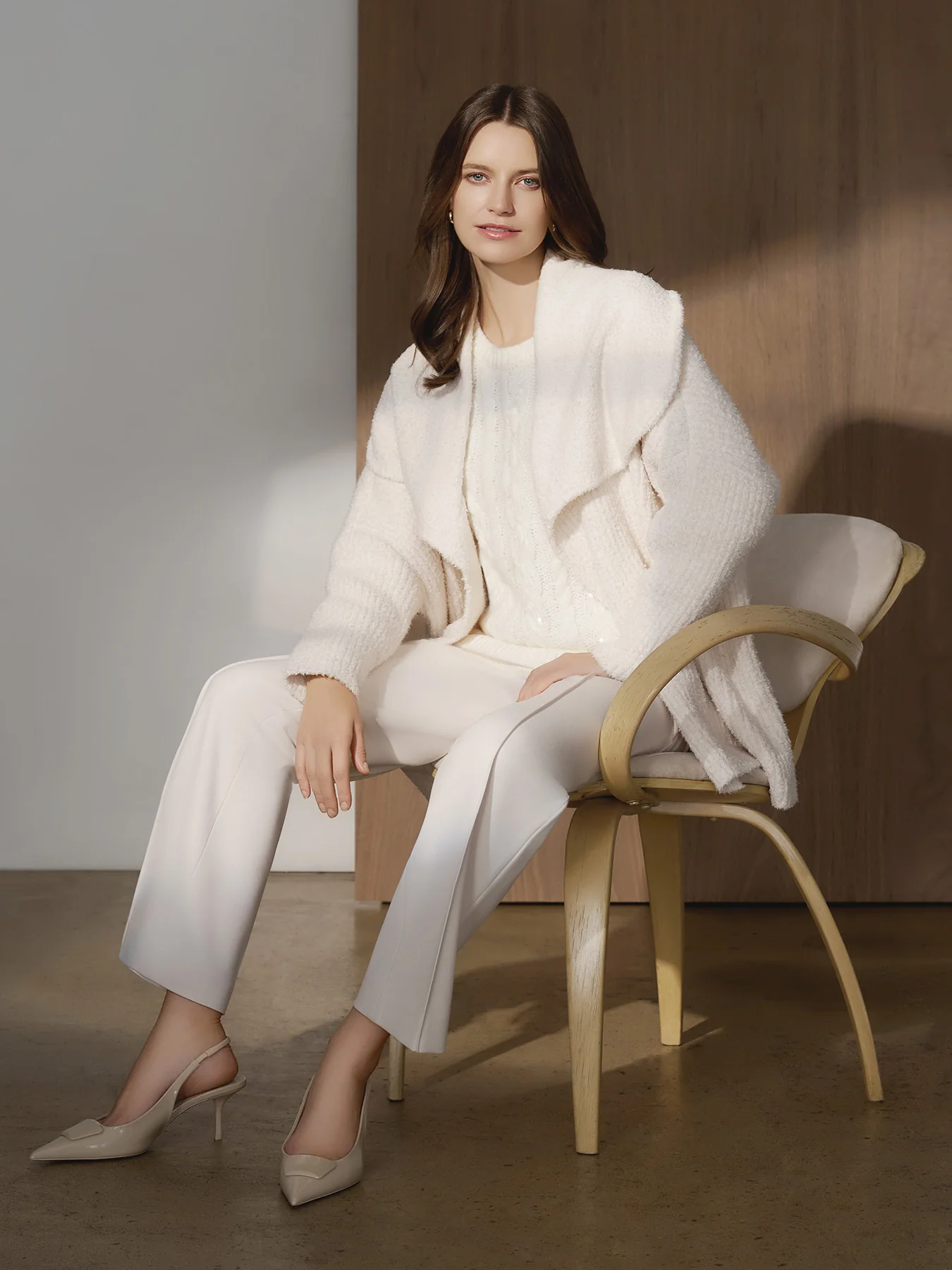Wide Collared Cardigan - Image 6