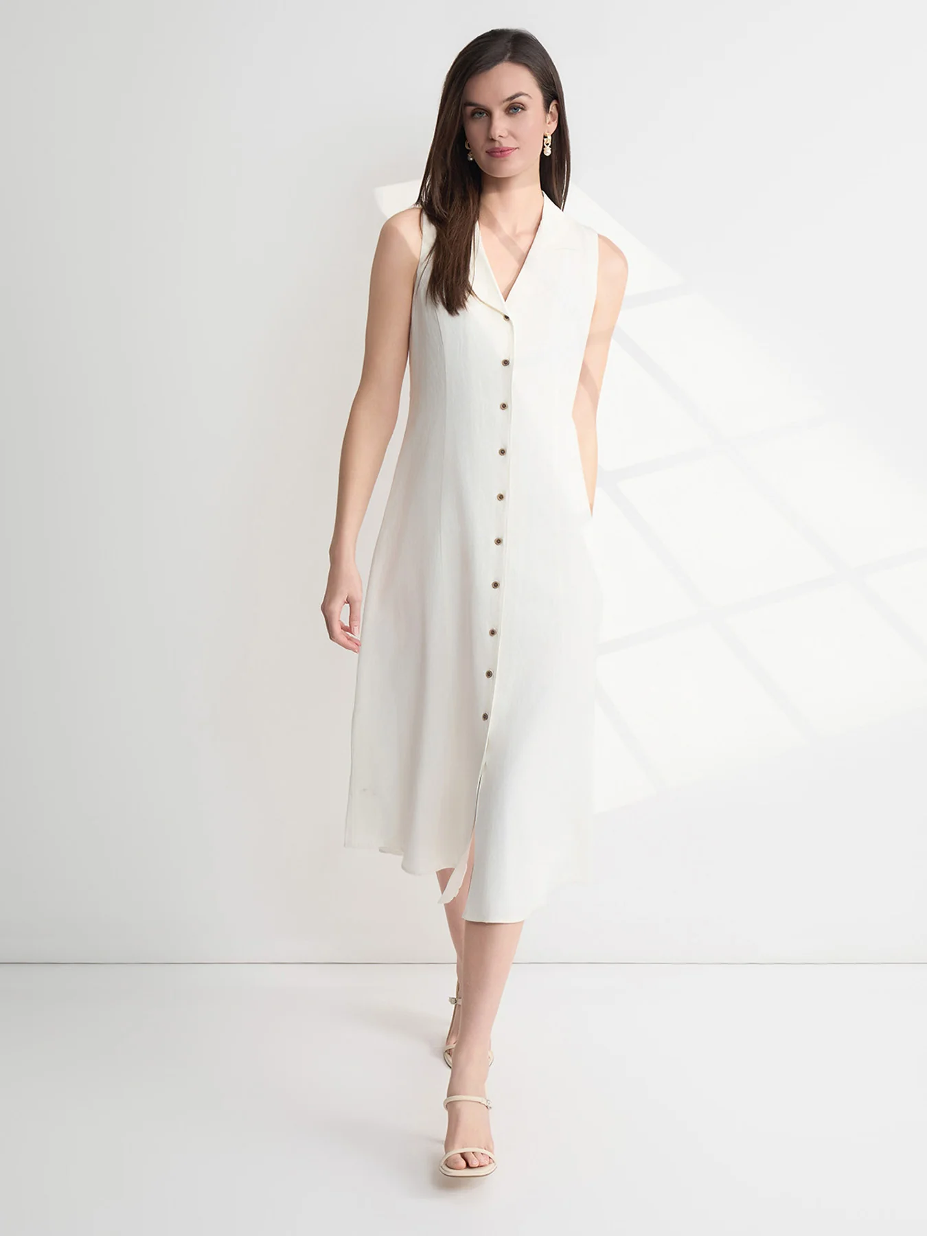 Zaide Maxi Dress, Linen Viscose - Image 6