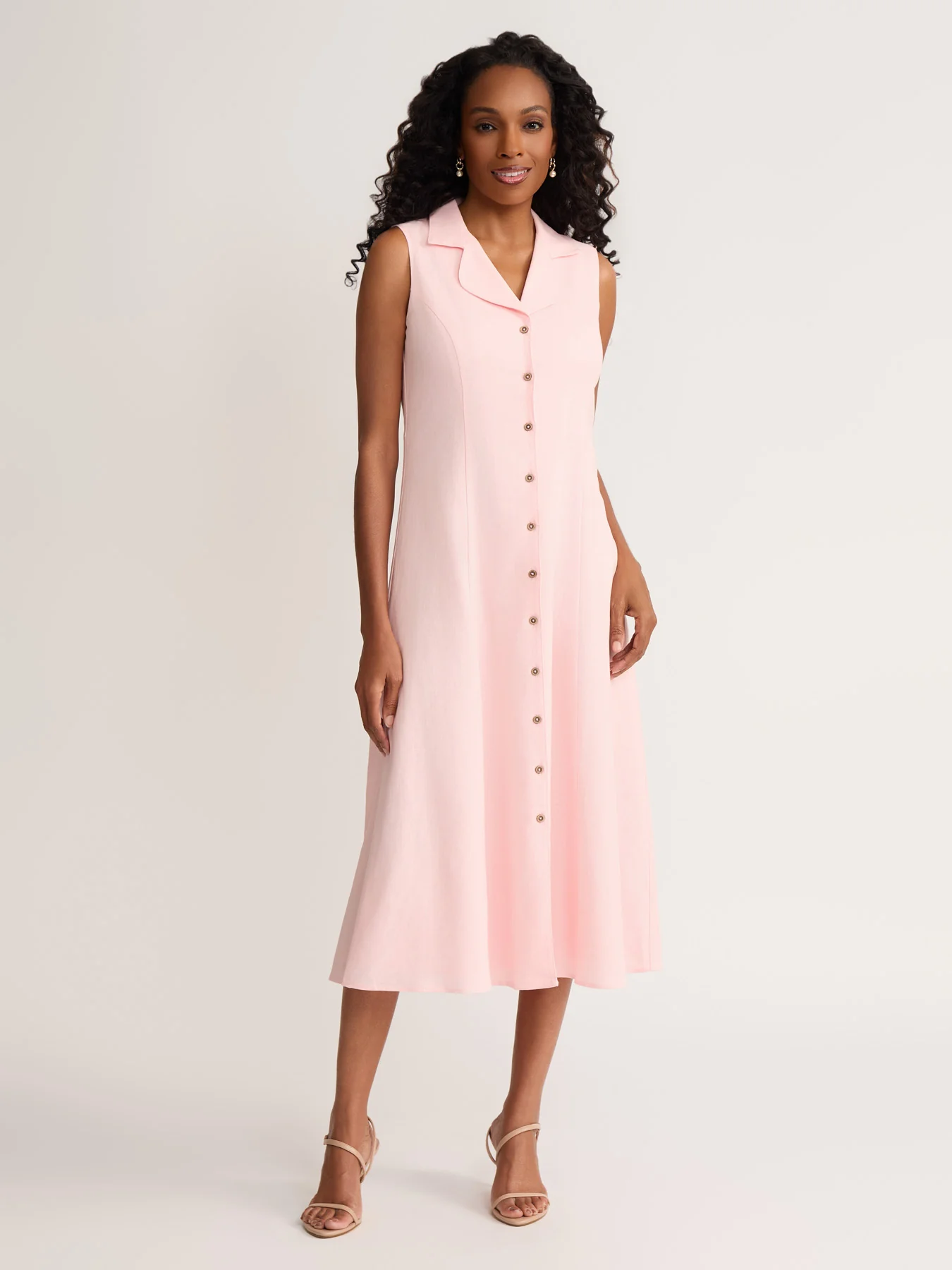 Zaide Maxi Dress, Linen Viscose